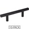 Elements 3" Center-to-Center Matte Black Naples Cabinet Bar Pull,  136MB-10 - alternate 1